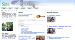 Desktop Screenshot of kefas.cz